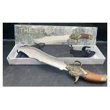 The Beast Brass Finished Hunting Knife