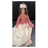 Antique Porcelain Head Long Legged Doll