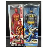 Spider-Man & Batman 12 inch Figures