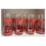 Vintage 1970s Panache Tiki Bar Glasses