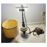 Vintage Hollywood Regency-style Stiffel Swag Lamp