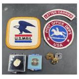 USPS Mail Carrier Pins & Patches