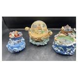 Lot of 3 1990s Noahï¿½s Ark  Music Boxes