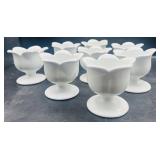 Set of 8 Vintage Xcell Ceramic Dessert Cups