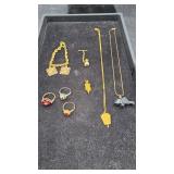 Gold Filled & Gold Plate Jewelry Lot