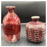 Vintage Small Pottery Vases