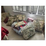 Lot of Bedding & Decorative Pillows