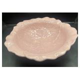 Vintage 14 inch Cabbage Leaf Serving Bowl