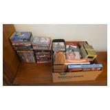 Mixed DVDs, CDs & Media Collection Lot
