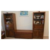 Vintage Modular Wall Unit Cabinet Set