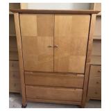 Pallister Maple Wood Cabinet with Drawers