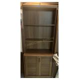 Vintage Bookcase Cabinet