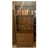 Vintage Bookcase Cabinet