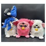 Lot of 1990s Furbies & Bunny People Character