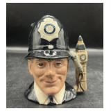 1985 Royal Doulton London Bobby Figural Mug