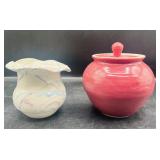 Vintage Small Pottery Urns