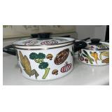 Vintage 1970s San Ignacio Nantucket Enamel Ware