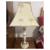 Pair of Palm & Vine Themed Table Lamps