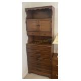 Pair of Khoury Furniture 2 pc Dressers / Cabinets