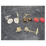 Vintage Theater Cufflinks 'The Alpha Players'