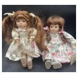 Vintage Soft Expressions Musical Porcelain Dolls