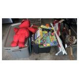 3 Totes of Toys & Games