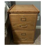 Vintage Wooden Filing Cabinet