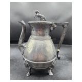 Victorian Webster Mfg Co Silverplate Teapot