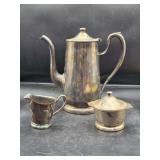 Vintage Victor Silver Co. 3-Pc Service Set