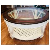 Promenade Round Glass Top Cocktail Table