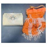 MCM Change Purse & Fringe Clutch Pouch