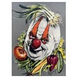 Vintage Cydney 8 x 10 Garden Clown Art Print