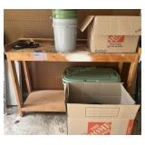 Wooden Work Table & More