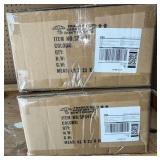 2 New in Box Glass Globes Light Fixtures