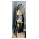 Arched Full-Length Standing Floor Mirror