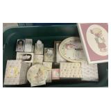 Tote of Precious Moments & Enesco Collectibles