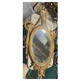 2 Vintage Wall Mirrors