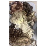 Lot of Vintage Wigs
