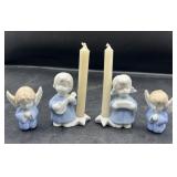 Vintage Colonial Candle Japan Porcelain