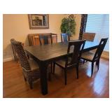 Riverside Bellagio 88in Dining Table W/6 Chairs