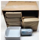 *15 supports à papier hygiénique, en porcelaine,