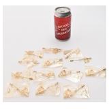 Lot d'épingles à chapeau, neuves