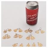 Lot de bijoux avec signes du zodiaque