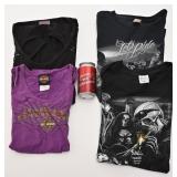 4 vêtements Harley Davidson, grandeur L,