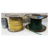 2 bobines de fil électrique, totalisant 22 lb, en