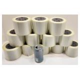 12 rubans / tapes fibreux, très robustes, 4''