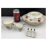 Soupière Sampson Bridgewood & sons, art déco,