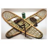 Raquettes Faber, bois et synthétique, 10'' x 36''