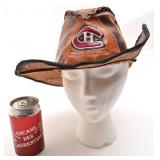 Chapeau en cuir Canadiens de Montréal