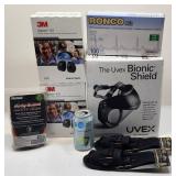 Lot d'équipement de sécurité, gants,